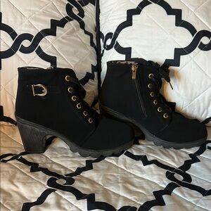 Stylish Black Ankle Boots